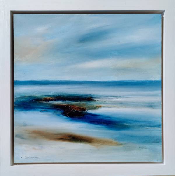 - Oil on Board, Painting by Maggie Cochran, measuring 30 x 30 cm (H x W) framed at 36 x 36 cm £395